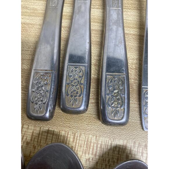 11 Piece Imperial MARITA Stainless USA Flatware Silverware Utensils Assortment - Picture 4 of 10